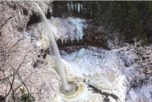 Kaaterskills Falls in Upstate NY Catskills